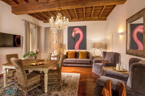Premium One Bedroom Apartment | Living area - The Inn at the Spanish Steps Exclusive Collection - Carrozze A2 B5 B6 (Rome)