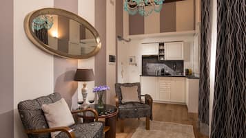 Premium One Bedroom Apartment | Wohnbereich