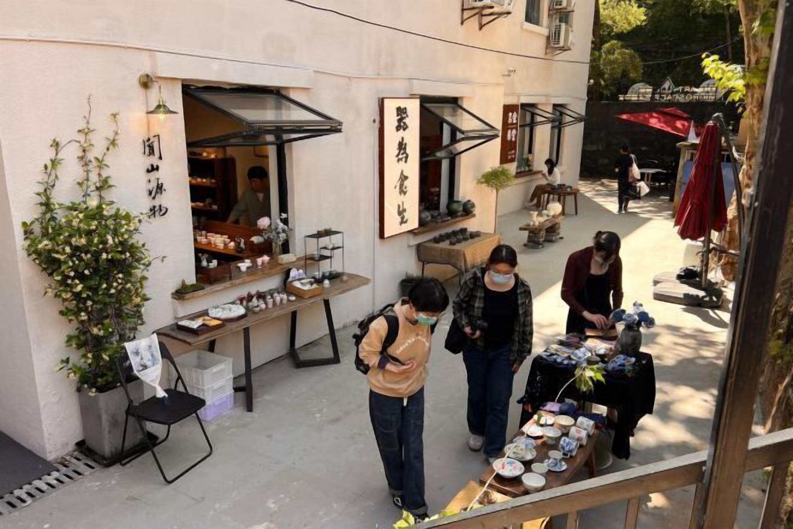 Udendørs spisemuligheder
