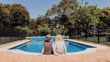 Una piscina climatizada