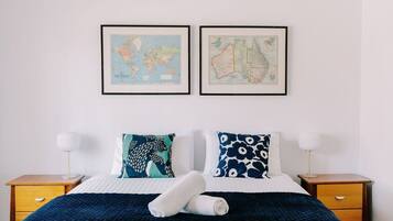 3 chambres, bureau, Wi-Fi, draps fournis