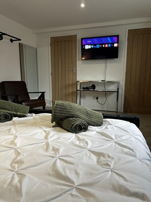 Apartemen | 1 kamar tidur, brankas, setrika/meja setrika, dan Wi-Fi gratis