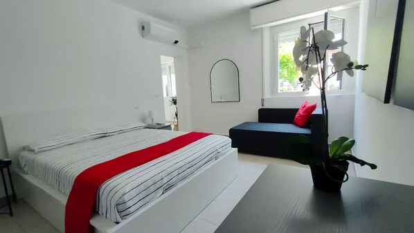 1 Schlafzimmer, Bügeleisen/Bügelbrett, kostenloses WLAN, Bettwäsche