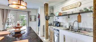 Coastal Oasis w/ Hot Tub: Walk to Beach!