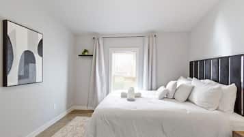 2 dormitorios, tabla de planchar con plancha, wifi y ropa de cama