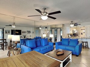 TV - Ground floor condo w/ private patio + abundant resort amenities (Panama City Beach)