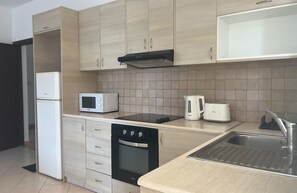 Lyxlägenhet - utsikt mot staden | Eget kök | Brödrost