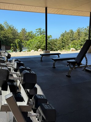 Fitnessbereich
