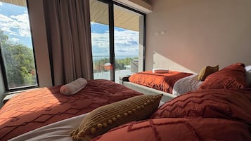 2 slaapkamers, een strijkplank/strijkijzer, wifi, beddengoed