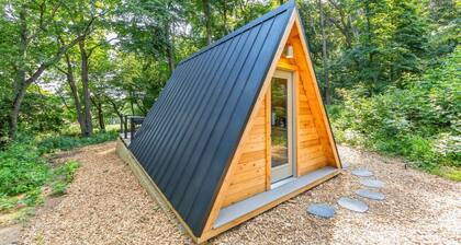 New A-Frame Tiny Home Retreat -With Private Sauna!