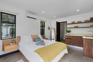 Desk, iron/ironing board, WiFi, bed sheets - CU7: Beach Home Oasis w/Private Pool, Guest House (Santa Cruz)