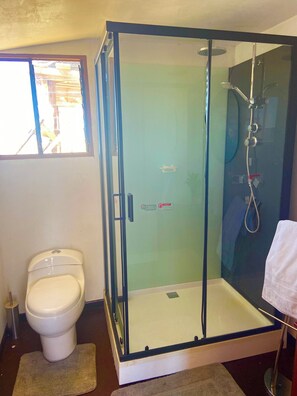 Towels, soap, toilet paper