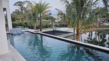 Beheizter Pool
