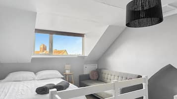 1 Schlafzimmer, Bügeleisen/Bügelbrett, kostenloses WLAN, Bettwäsche