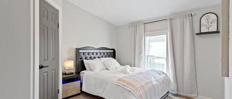 2 habitaciones, tabla de planchar con plancha y wifi gratis