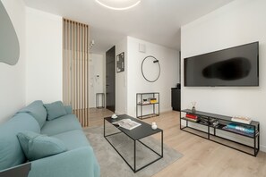 Living room - Apartament z Pięknym Gródkiem by Renters (Wroclaw)