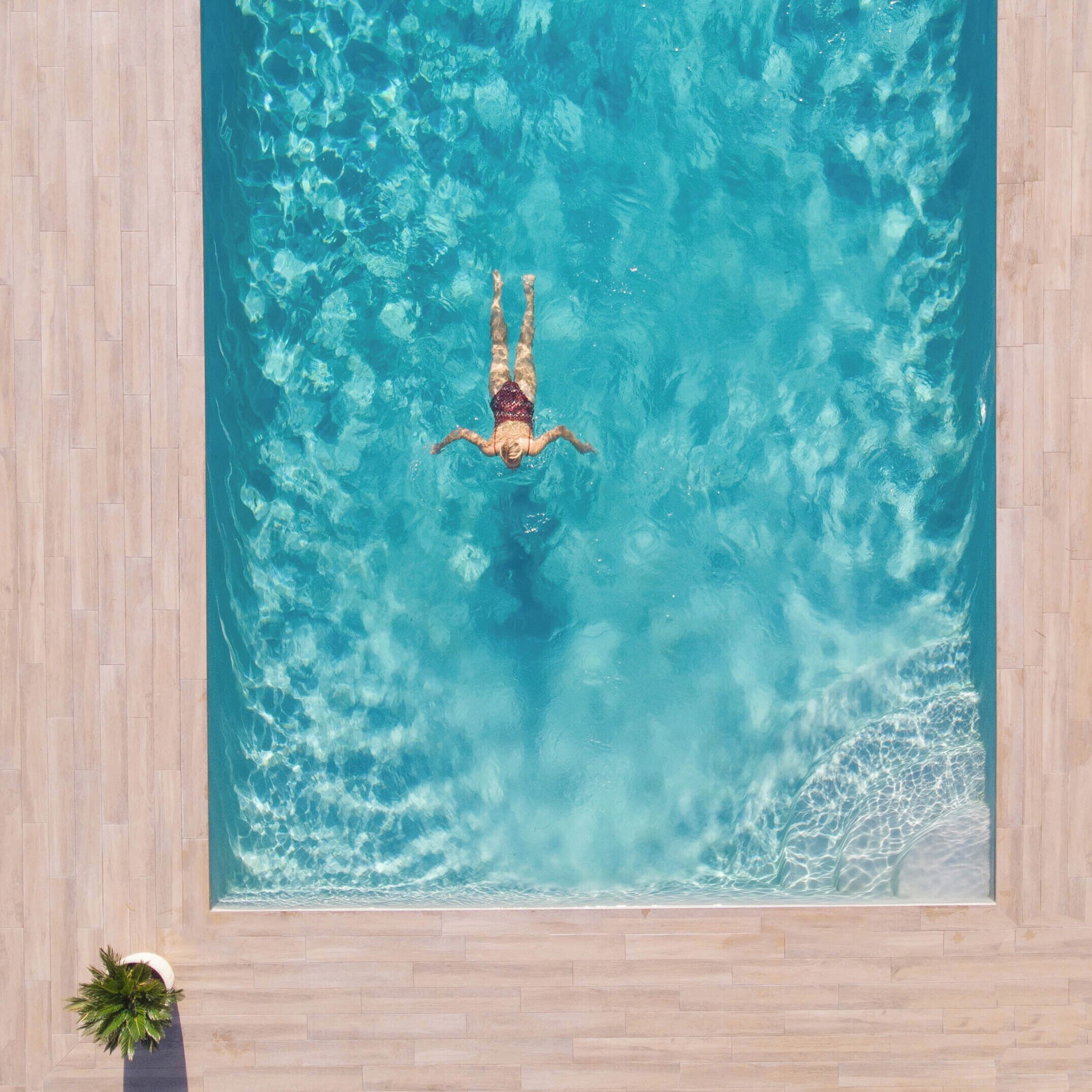 Seasonal outdoor pool