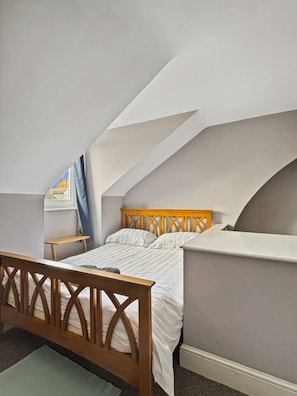 Desk, iron/ironing board, travel crib, WiFi