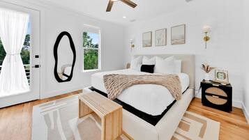 4 عدّة غرف نوم ومكواة/لوح كي وواي فاي مجانًا وملاءات أسرّة