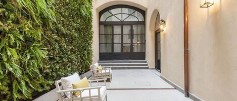 Voorkant van accommodatie