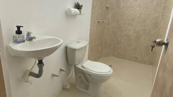 Toallas, jabón, papel de baño