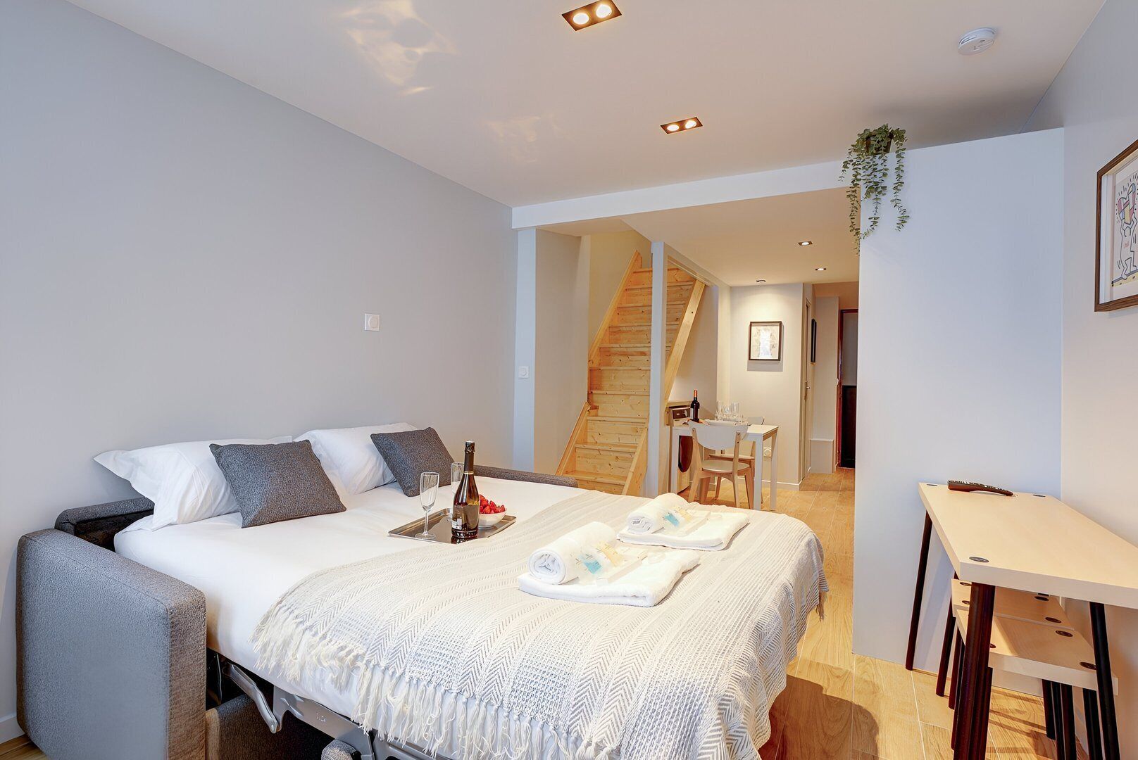 1 chambre, accès Internet, draps fournis