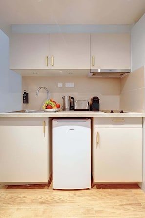 Microwave, coffee/tea maker