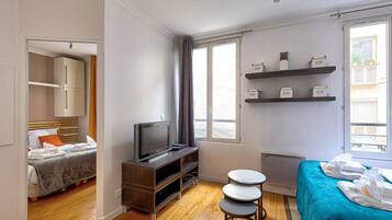 1 habitación, wifi y ropa de cama