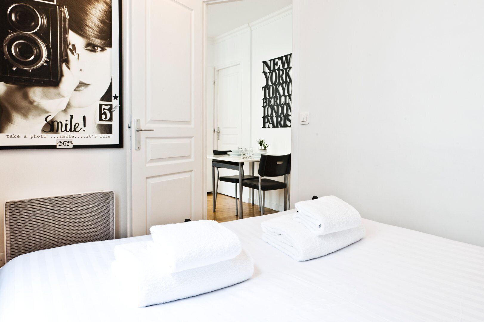 1 chambre, accès Internet, draps fournis