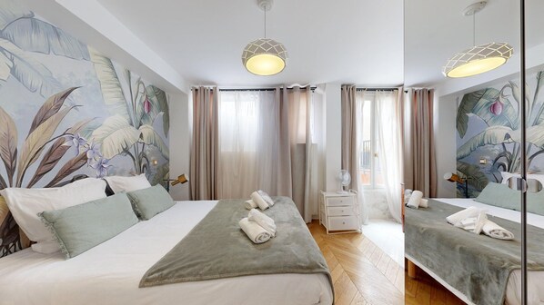 1 bedroom, iron/ironing board, WiFi, bed sheets - TBS 115 - Elegant apartment near La Bastille (Paris)