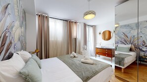 1 habitación, tabla de planchar con plancha, wifi y ropa de cama 
