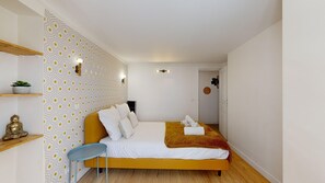 3 chambres, accès à Internet, literie fournie