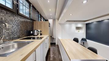 Microwave, oven, coffee/tea maker