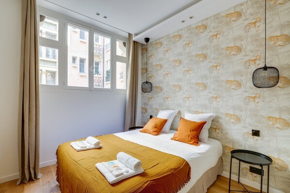 4 habitaciones, internet y ropa de cama 