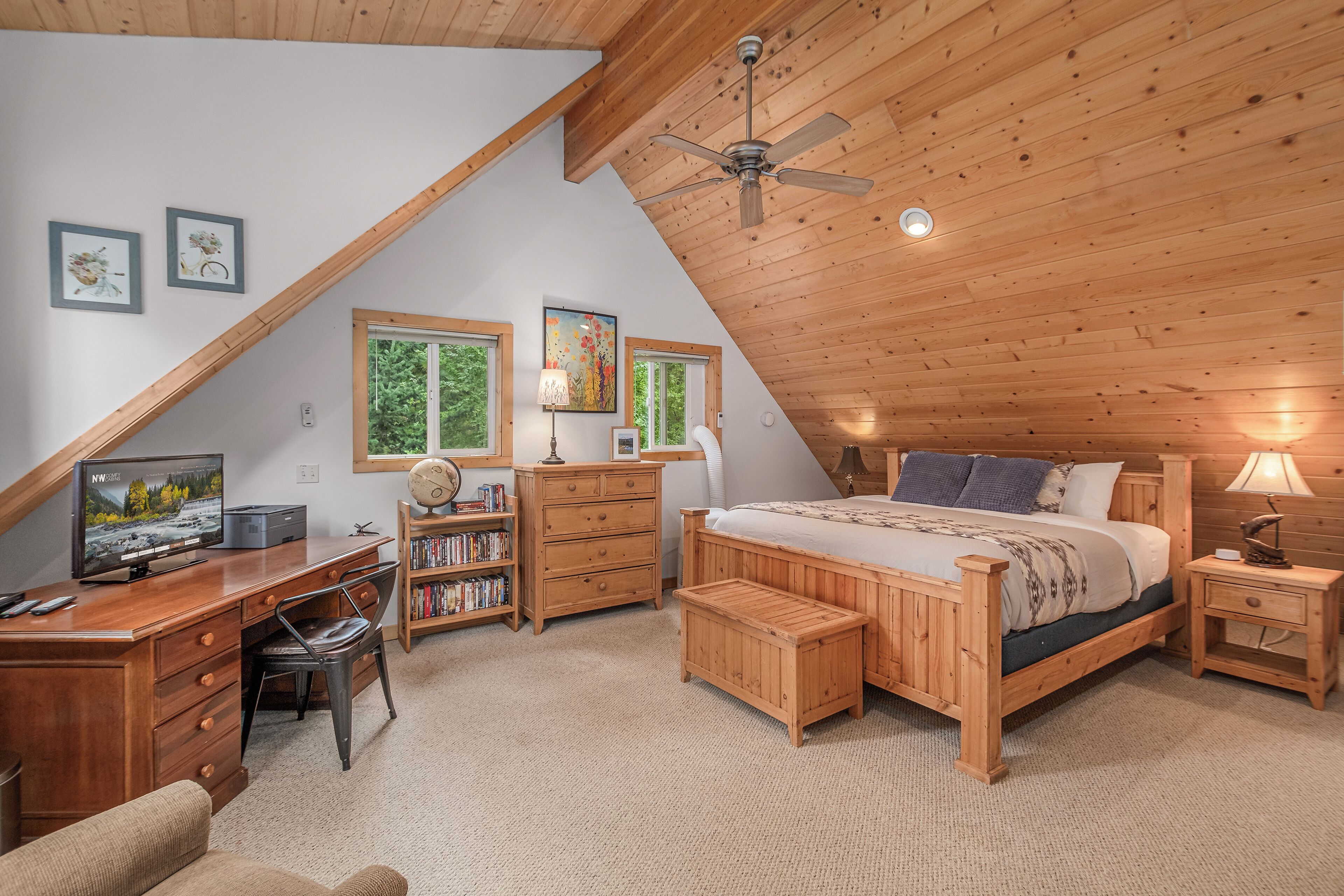 2 多间卧室、熨斗/熨衣板、WiFi、床单