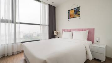 Kamar Double Deluks, pemandangan kota | Meja kerja dan Wi-Fi gratis