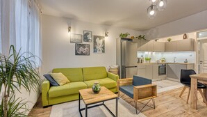 Leilighet | 1 soverom og internett
