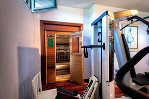 Sauna - Villa Pérez Rey. Cómoda, Acogedora, Espaciosa y Tranquila. Ideal Para Grupos (Dumbría)