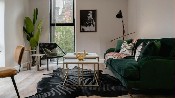 Living area - Amazing 1 Bed Leeds City Apartment (Leeds)