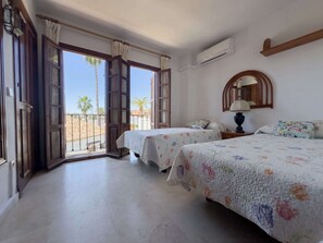 2 habitaciones, tabla de planchar con plancha y wifi 