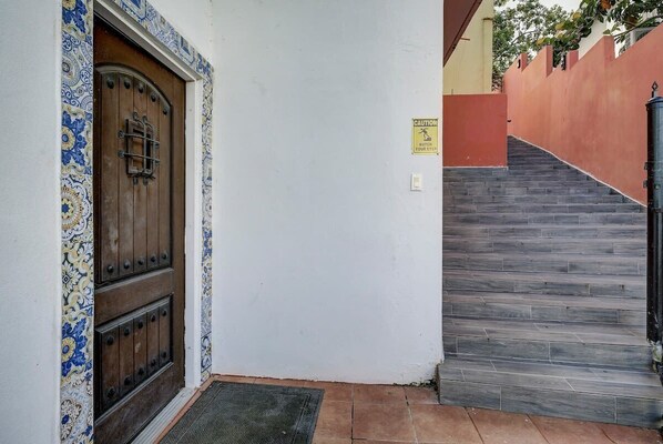 Exterior detail - Tropical Retreat with Ocean View Oasis + Pool (Luquillo)