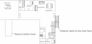 Floor plan - Tropical Oasis Retreat & Infiniti Pool (Luquillo)