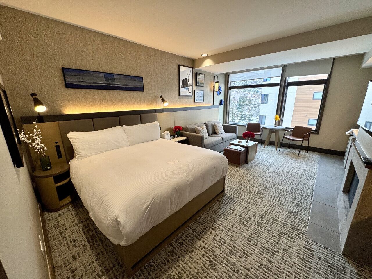 1 slaapkamer, een bureau, een strijkplank/strijkijzer, gratis wifi