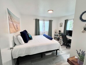 1 soverom, strykejern/-brett, wi-fi og sengetøy