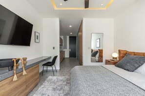 1 Schlafzimmer, Schreibtisch, Bügeleisen/Bügelbrett, WLAN