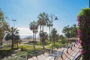 Vue sur la plage/l’océan