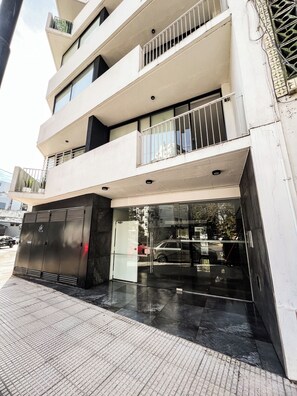 Voorkant van accommodatie