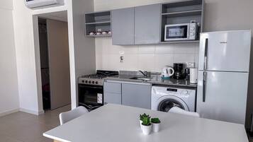 Classic Studio, Balcony | Private kitchen