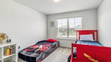 3 slaapkamers, een strijkplank/strijkijzer