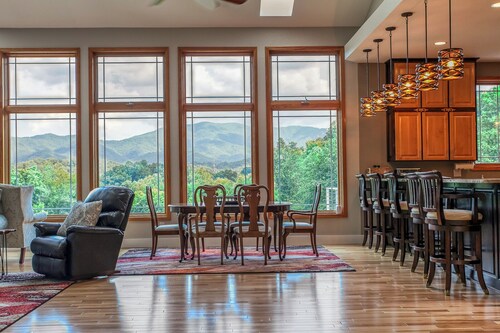 Experience luxury at Deep Creek Manor.  Perfect for family gatherings with stunning mountain views.